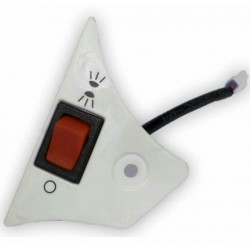 Coperchio con interrutore Luci GAS GAS (Bianco) Coperchio con interrutore Luci GAS GAS (Bianco)